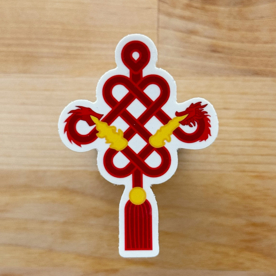 DRAGON KNOT STICKER