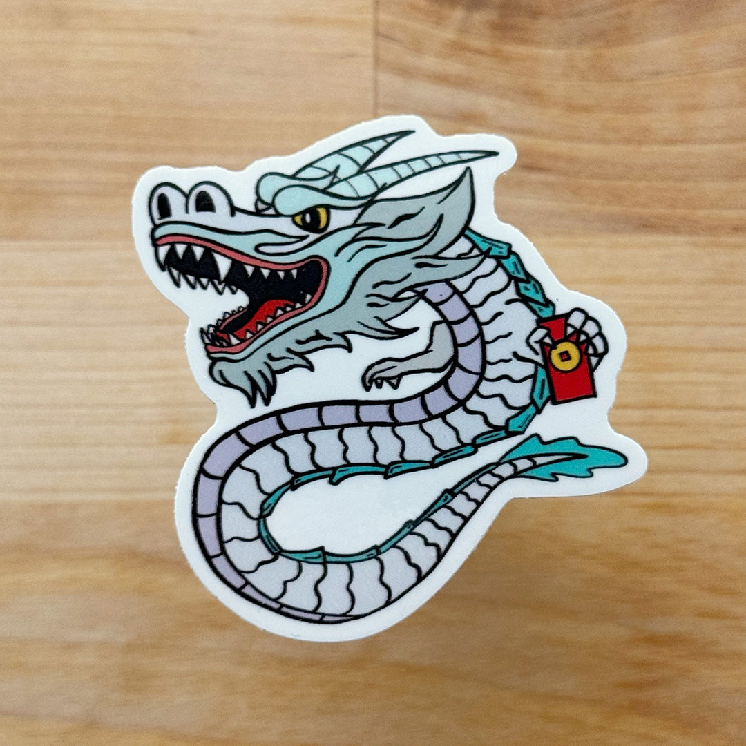 DRAGON STICKER - HAKU