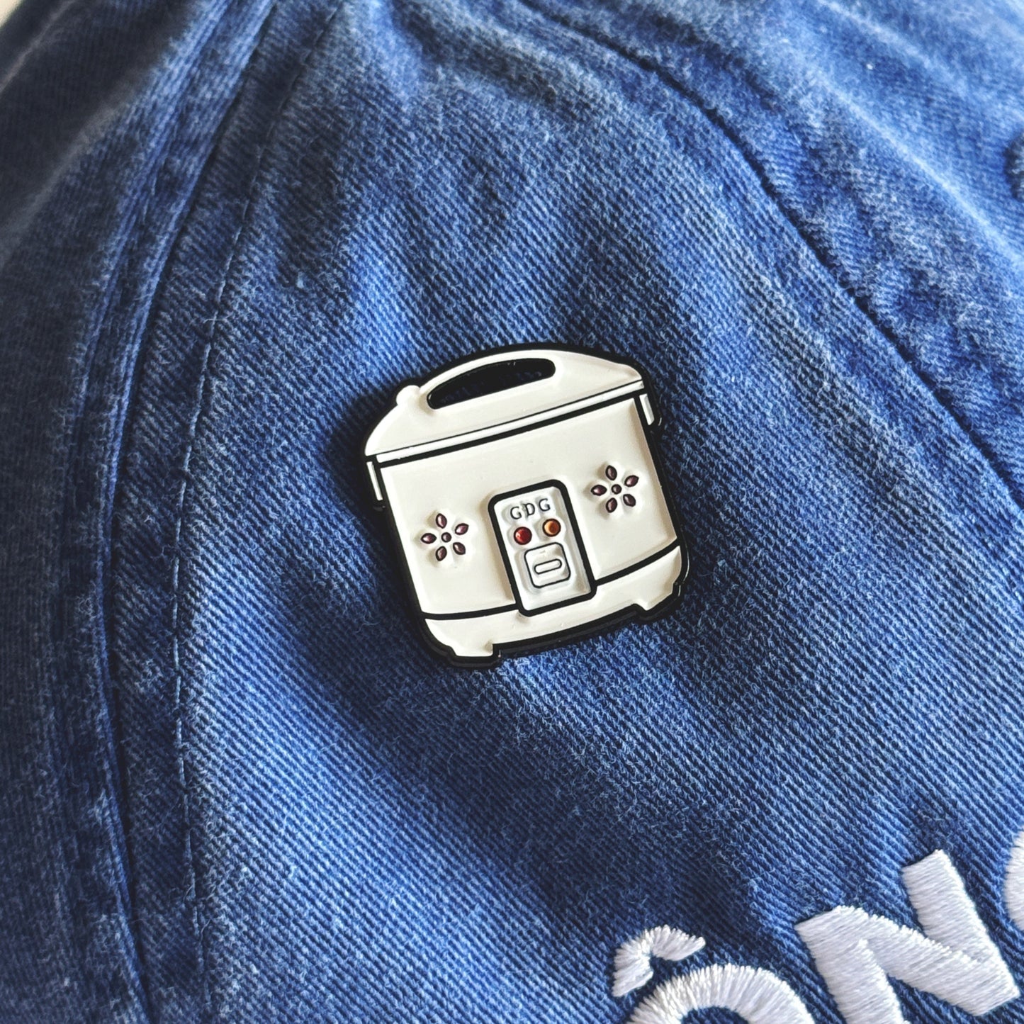 RICE COOKER ENAMEL PIN