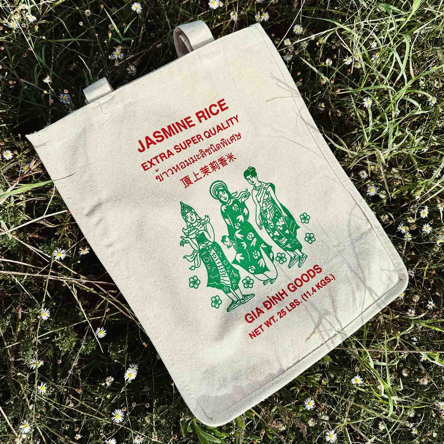 JASMINE RICE TOTE BAG